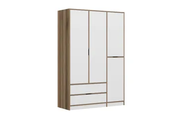 Munna Garderobe 140x208 cm - Hvit - Oppbevaring - Garderober & garderobesystem