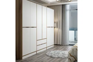 Munna Garderobe 270 cm - Hvit - Oppbevaring - Garderober & garderobesystem