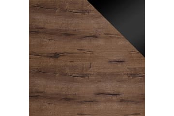 Najera Garderobe 150x68,5x215 cm - Eik | Svart - Oppbevaring - Garderober & garderobesystem - Garderobeskap