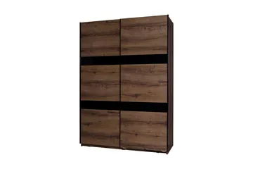 Najera Garderobe 68,5 cm i Mørkt Tre - Mørkebrun - Oppbevaring - Garderober & garderobesystem