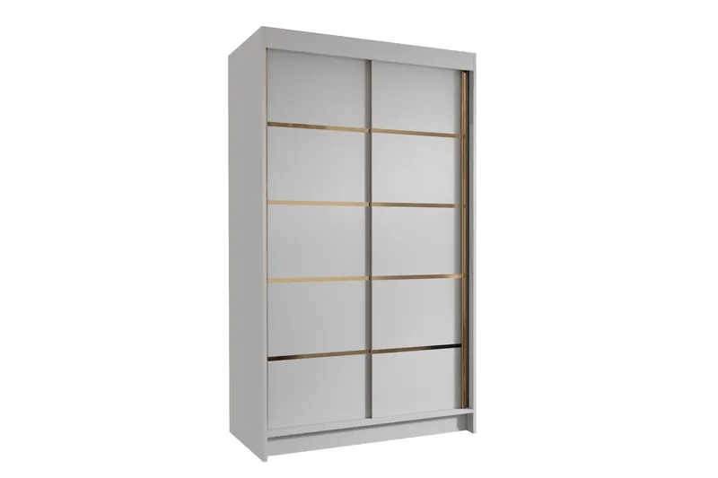 Narbonne Garderobe 100x200 cm, Hvit