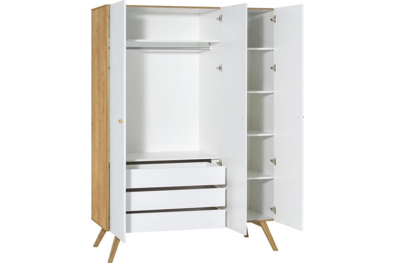 Nature Garderobe Hvit / Nature - VOX - Oppbevaring - Garderober & garderobesystem
