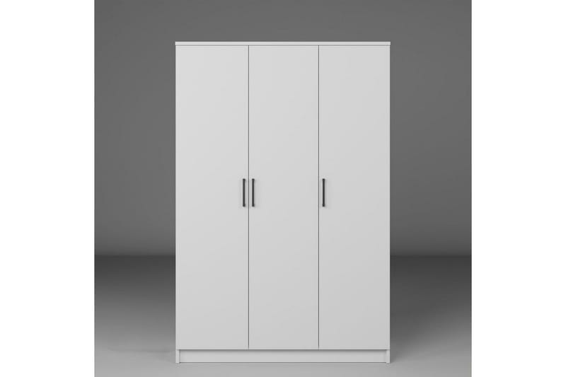 Olera Garderobesskåp 120x180 cm - Hvit - Oppbevaring - Garderober & garderobesystem - Garderobeskap