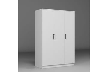 Olera Garderobesskåp 120x180 cm - Hvit - Oppbevaring - Garderober & garderobesystem - Garderobeskap