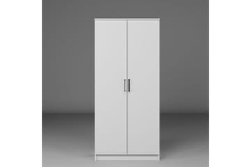 Olera Garderobesskåp 80x180 cm - Hvit - Oppbevaring - Garderober & garderobesystem - Garderobeskap