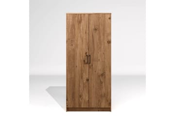 Olera Garderobesskåp 80x180 cm - Natur - Oppbevaring - Garderober & garderobesystem - Garderobeskap