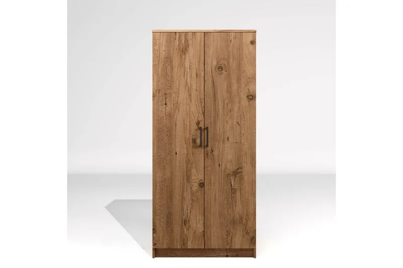 Olera Garderobesskåp 80x180 cm - Natur - Oppbevaring - Garderober & garderobesystem