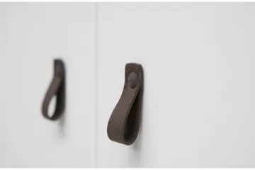 Ollerz Garderobe 55x111 cm - Hvit - Oppbevaring - Garderober & garderobesystem