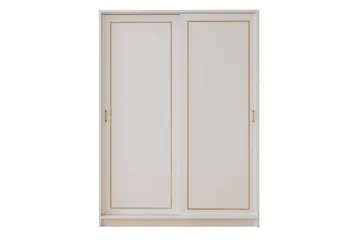 Olyven Garderobe 140x190 cm - Matt Hvit - Oppbevaring - Garderober & garderobesystem