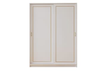 Olyven Garderobe 140x190 cm - Matt Hvit - Oppbevaring - Garderober & garderobesystem