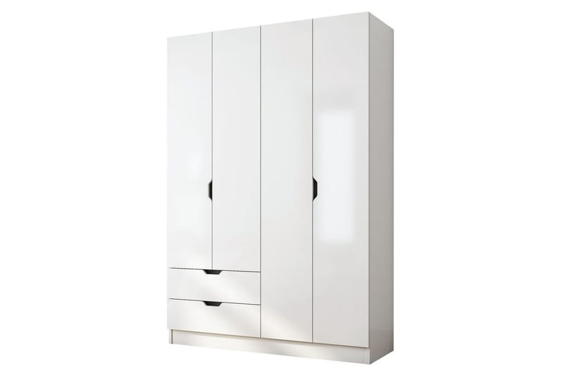 Omrin Garderobe 120x180 cm, Matt Hvit