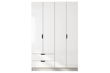 Omrin Garderobe 120x180 cm - Matt Hvit - Oppbevaring - Garderober & garderobesystem
