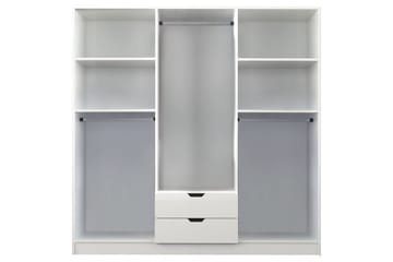 Omrin Garderobe 180x180 cm - Matt Hvit - Oppbevaring - Garderober & garderobesystem
