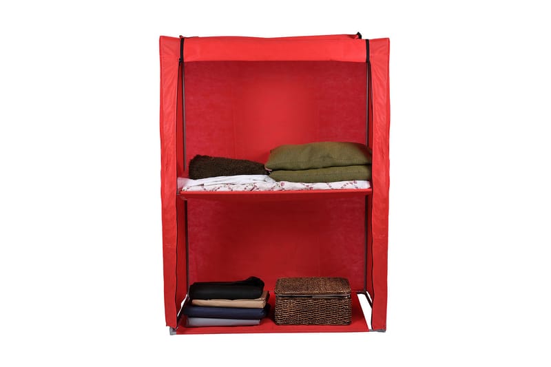 Oppbevaringspose Zakkum 118x158 cm - Rød - Garderober & garderobesystem