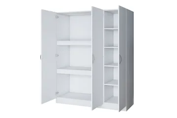 Ostin Garderobe 55x145 cm - Hvit - Oppbevaring - Garderober & garderobesystem