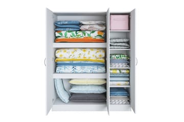 Ostin Garderobe 55x145 cm - Hvit - Oppbevaring - Garderober & garderobesystem