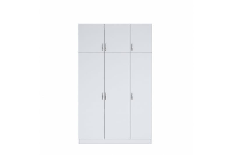 Ostin Garderobe 6 Skap 55x145 cm - Hvit - Oppbevaring - Garderober & garderobesystem