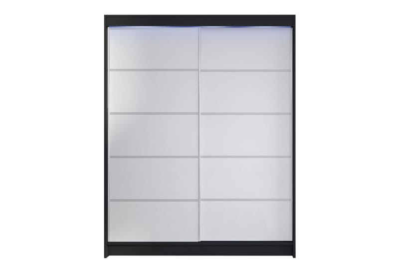 Pickering Garderobe 150x200 cm - Svart Og Hvitt - Oppbevaring - Garderober & garderobesystem