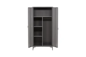 Piring Garderobe 85x45x183 cm - Lys grå - Oppbevaring - Garderober & garderobesystem