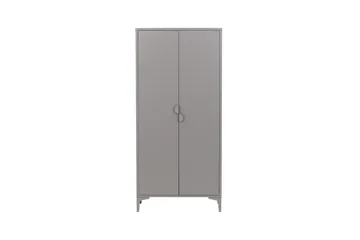 Piring Garderobe 85x45x183 cm - Lys grå - Oppbevaring - Garderober & garderobesystem