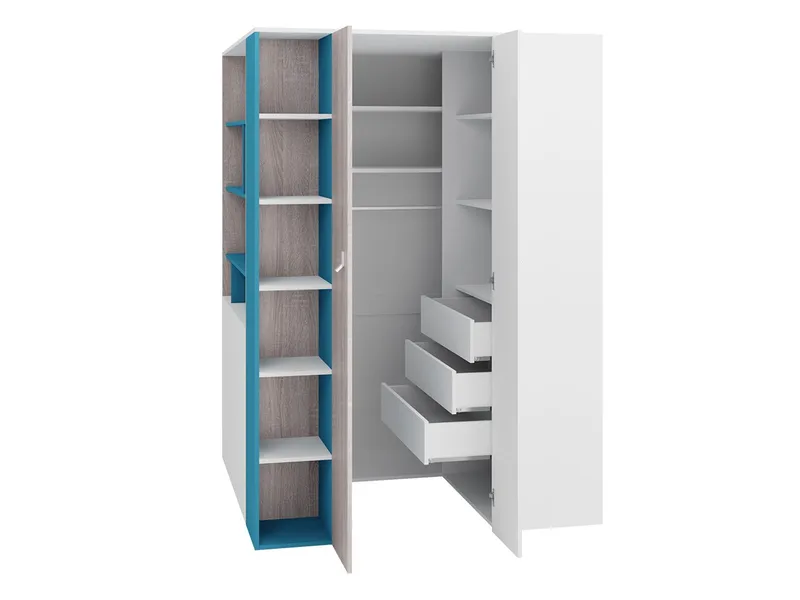 Planeta Garderobeskap med Belysning - Oppbevaring - Garderober & garderobesystem - Garderobeskap