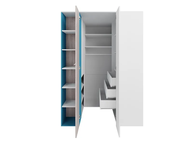 Planeta Garderobeskap med Belysning - Oppbevaring - Garderober & garderobesystem - Garderobeskap