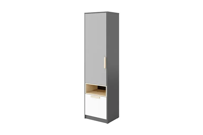 Pok Garderobe 50x40x193 cm - Oppbevaring - Garderober & garderobesystem