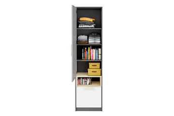 Pok Garderobe 50x40x193 cm - Oppbevaring - Garderober & garderobesystem