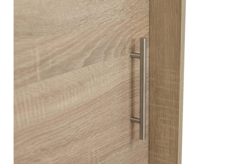 Prag Garderobeskap 180x215 cm i Tre - Svart - Oppbevaring - Garderober & garderobesystem