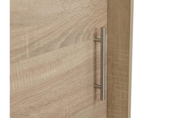 Prag Garderobeskap 180x215 cm - Svart - Oppbevaring - Garderober & garderobesystem