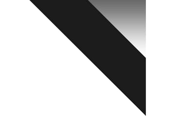 Presto Garderobe 58x150 cm - Hvit/Svart - Oppbevaring - Garderober & garderobesystem