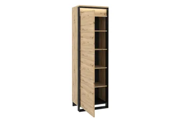 Quant Garderobe 41x60 cm - Eik/Svart - Oppbevaring - Garderober & garderobesystem