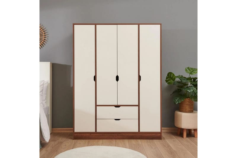Ranko Garderobe 140x182 cm - Multifarget - Oppbevaring - Garderober & garderobesystem
