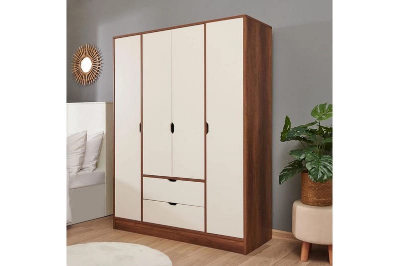 Ranko Garderobe 140x182 cm - Multifarget - Oppbevaring - Garderober & garderobesystem