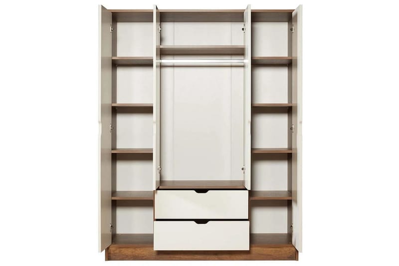Ranko Garderobe 140x182 cm - Multifarget - Oppbevaring - Garderober & garderobesystem