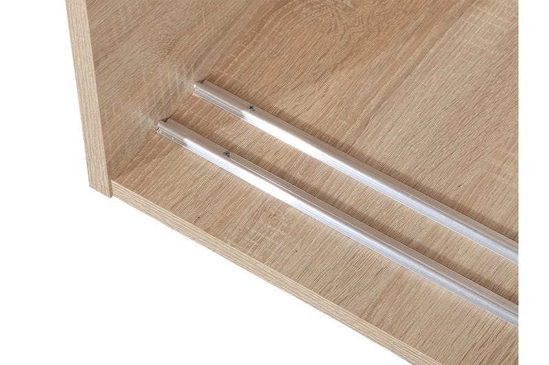 Rejasia Garderobe med Speil 120 cm - Hvit - Oppbevaring - Garderober & garderobesystem