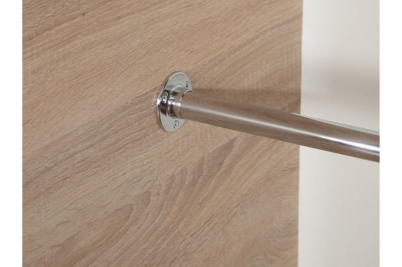 Rejasia Garderobe med Speil 120 cm - Hvit - Oppbevaring - Garderober & garderobesystem