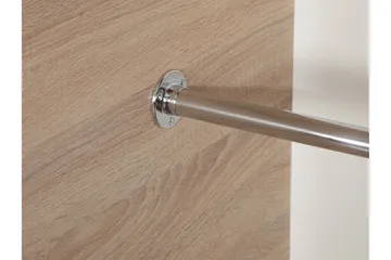 Rejasia Garderobe med Speil 120 cm - Hvit - Oppbevaring - Garderober & garderobesystem
