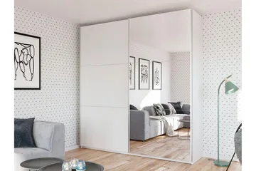 Rhodes Garderobe 225x65x244 cm - Oppbevaring - Garderober & garderobesystem