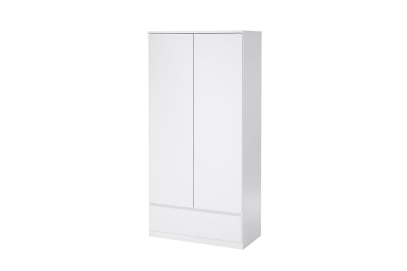 Salomns Garderobe 99x201 cm - Hvit - Oppbevaring - Garderober & garderobesystem