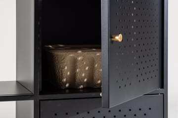 Salta Garderobe 100x75 cm - Svart - Oppbevaring - Oppbevaringsmøbler - Sideboard & skjenk