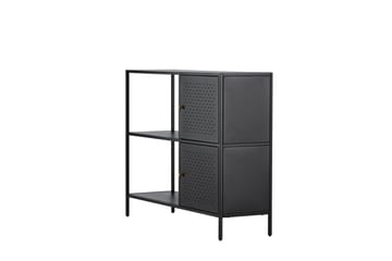 Salta Garderobe 100x75 cm - Svart - Oppbevaring - Oppbevaringsmøbler - Sideboard & skjenk
