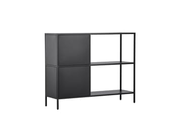 Salta Garderobe 100x75 cm - Svart - Oppbevaring - Oppbevaringsmøbler - Sideboard & skjenk