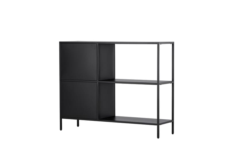 Salta Garderobe 100x75 cm - Svart - Oppbevaring - Oppbevaringsmøbler - Sideboard & skjenk