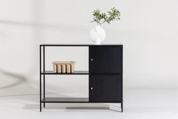 Salta Garderobe 100x75 cm - Svart - Oppbevaring - Oppbevaringsmøbler - Sideboard & skjenk