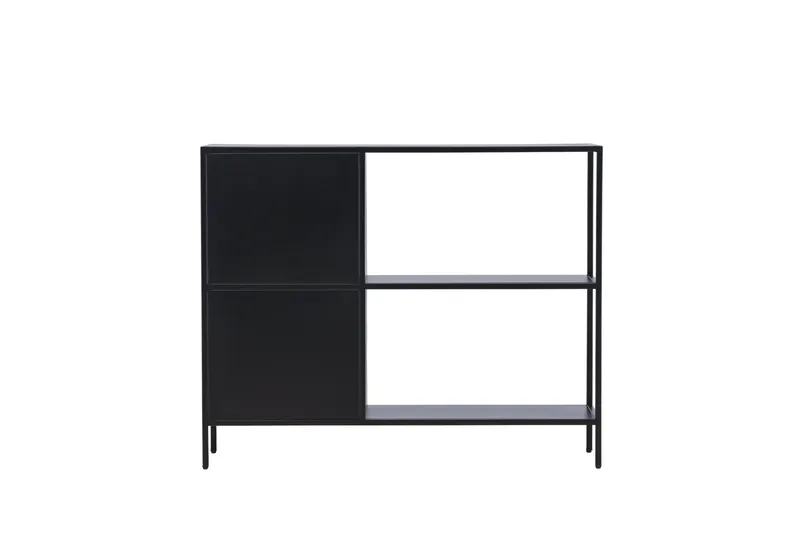 Salta Garderobe 100x75 cm - Svart - Oppbevaring - Oppbevaringsmøbler - Sideboard & skjenk