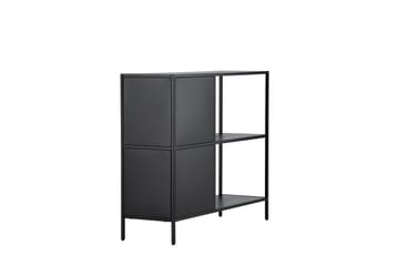 Salta Garderobe 100x75 cm - Svart - Oppbevaring - Oppbevaringsmøbler - Sideboard & skjenk