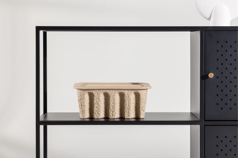 Salta Garderobe 100x75 cm - Svart - Oppbevaring - Oppbevaringsmøbler - Sideboard & skjenk