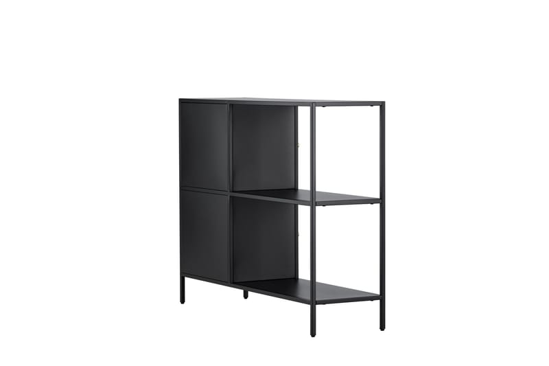 Salta Garderobe 100x75 cm - Svart - Oppbevaring - Oppbevaringsmøbler - Sideboard & skjenk