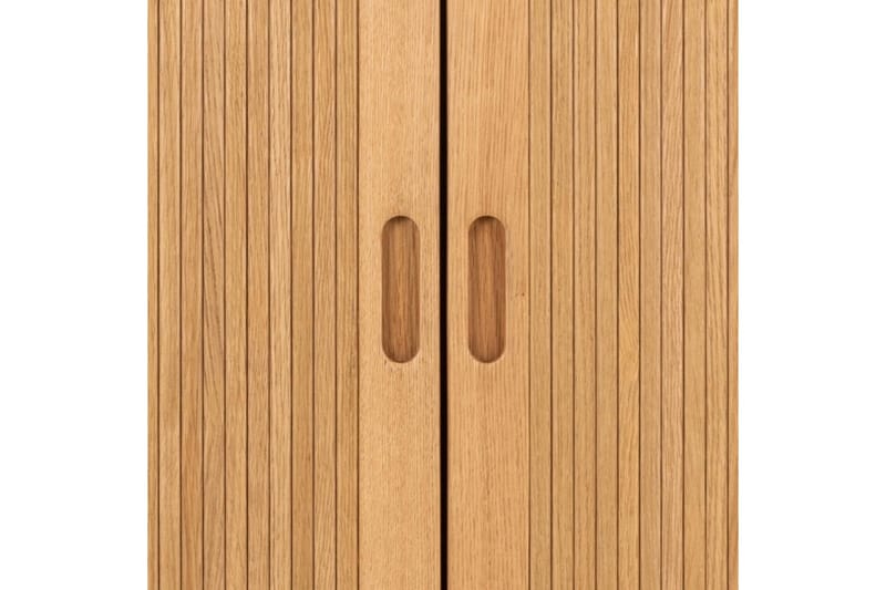 Samay Garderobe 100x200 cm - Natur - Oppbevaring - Garderober & garderobesystem